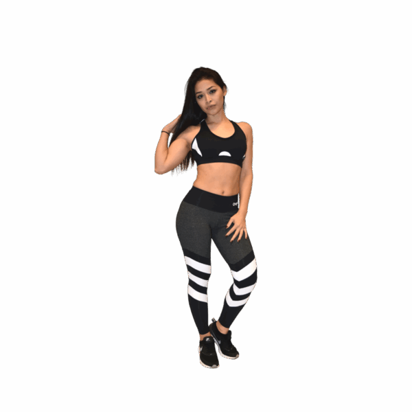 Slim fit black sports dress